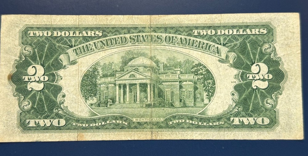 Series 1953 $2 US Note Red Seal Great Shape