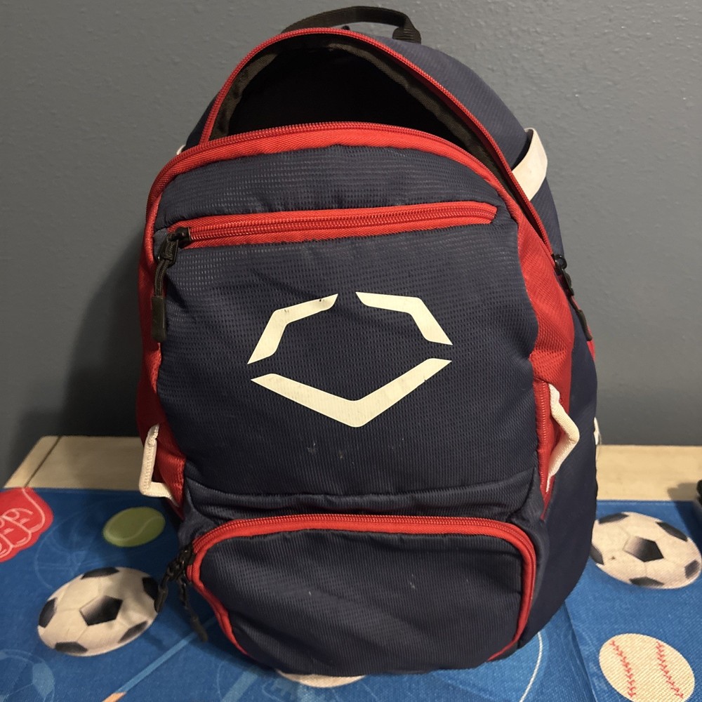 Evoshield Softball Gameday Equipment Pack pack Navy Red White