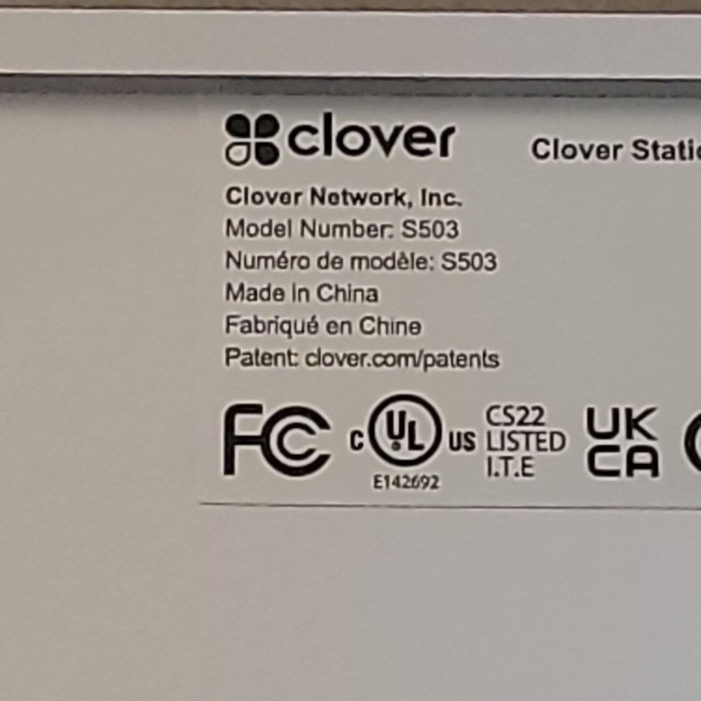 Clover Station Pro Display S503 POS Screen Replacement Tested Clean