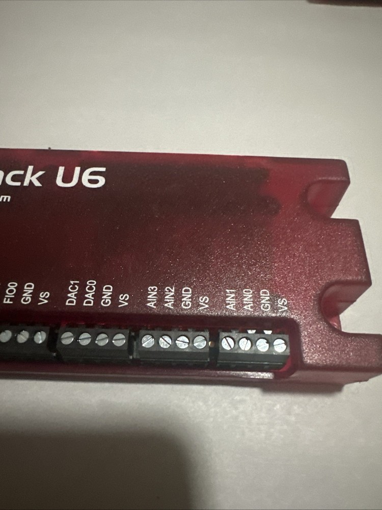 LabJack U6 Data Acquisition Device USB DAQ – Tested Working – Used