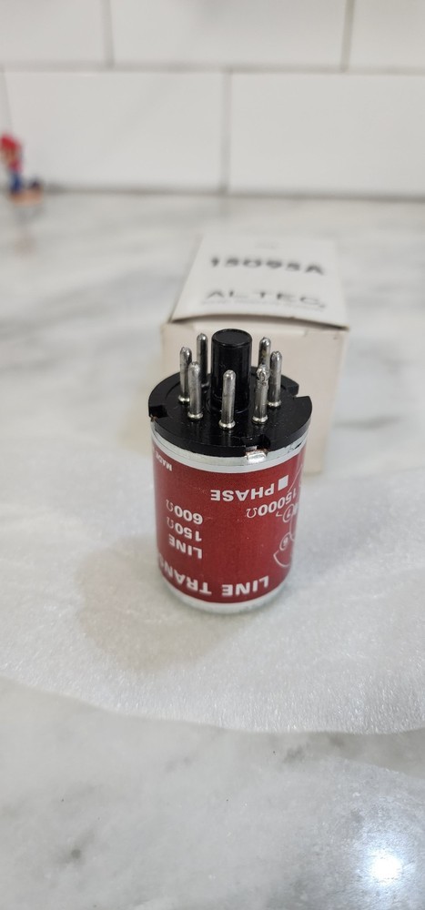 NOS NIB Altec 15095A Line Input Transformer Original Box & Insert 15095