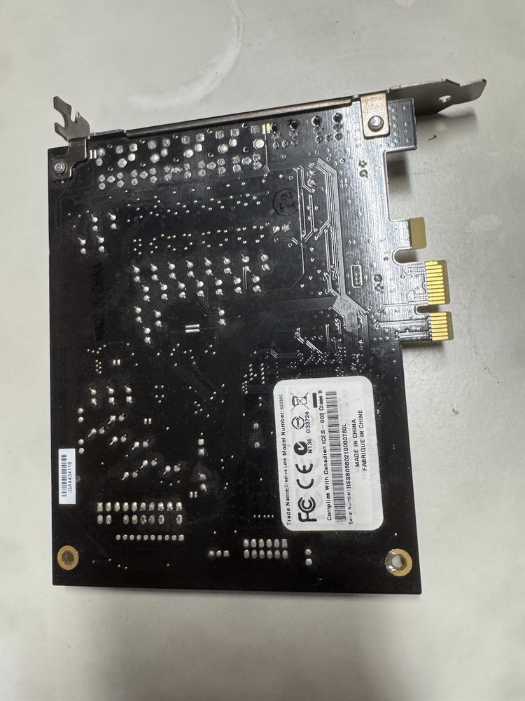 Creative SB0880 Blaster X-Fi Titanium Sound Card Untested