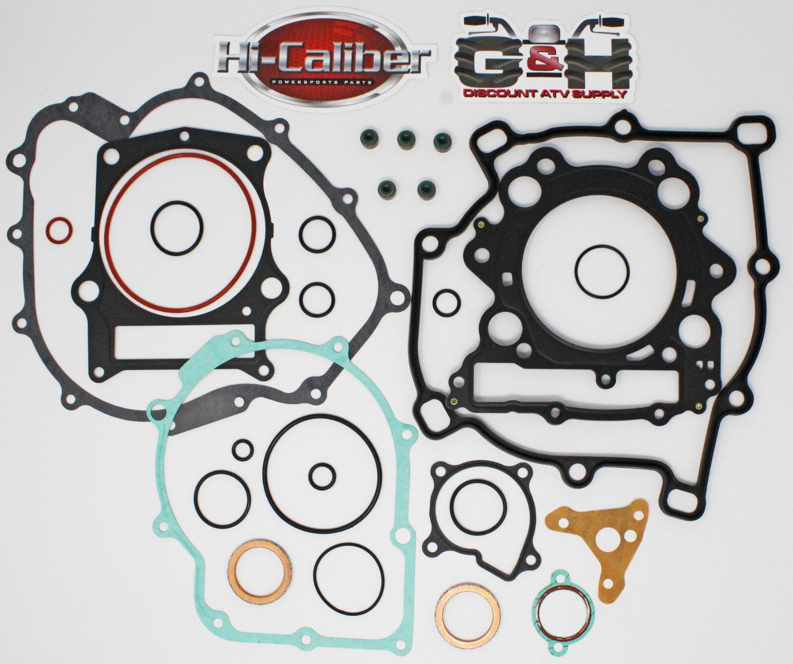 QUALITY COMPLETE FULL Engine Gasket Kit for Yamaha YFM 660 Grizzly & YXR Rhino