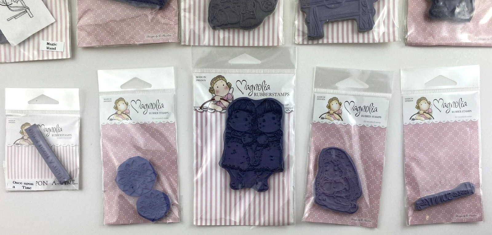 Magnolia (LOT OF 10) Rubber Stamps Assorted #12