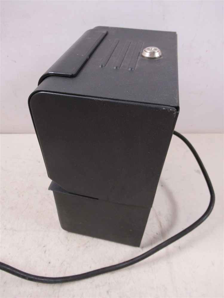 Lathem 4001 Time Recorder Automatic Punch Time Clock Analog Clock Face Unit