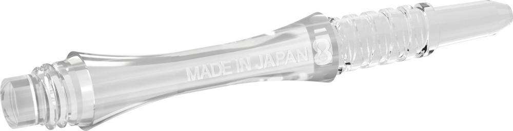 Target 8 Flight Slim Clear 19mm Fixed Shaft