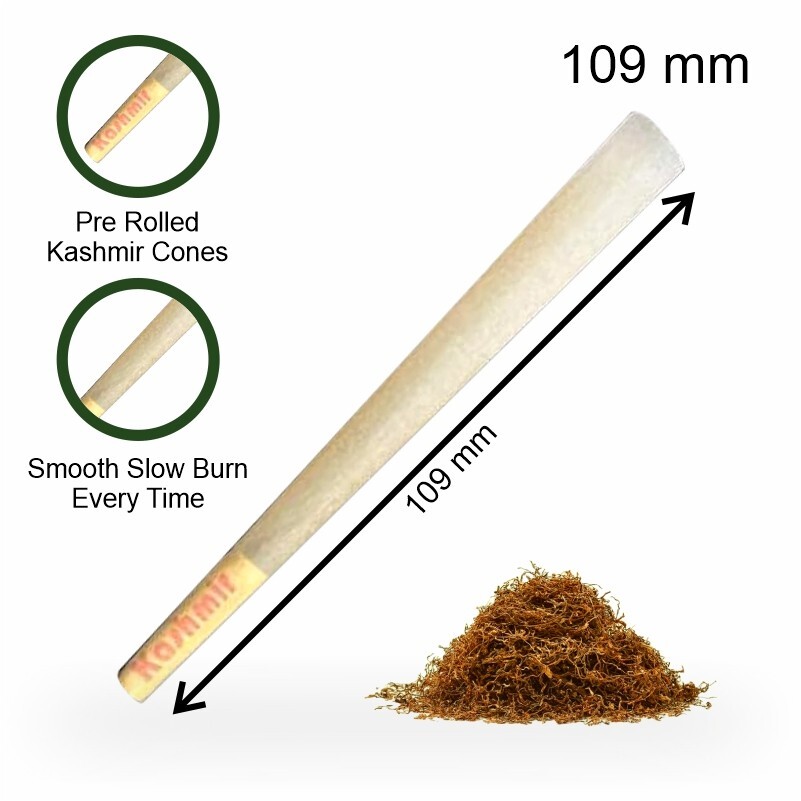 Pre Rolled Cones King Bamboo Rolling Papers Cone Slow Burning 200 Ct by Kashmir