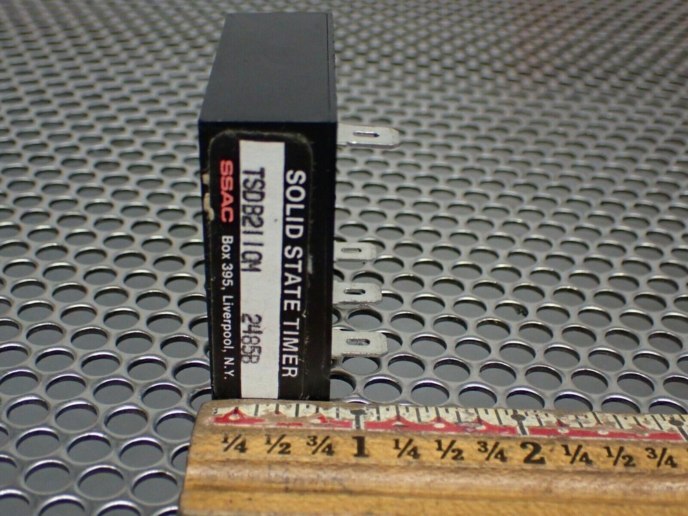 SSAC TSDB2110M Solid State Timer Used With Warranty
