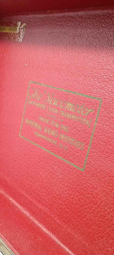 NACOMETER Automatic Morse Code Transmitter Trainer Radio PARTS/REPAIR