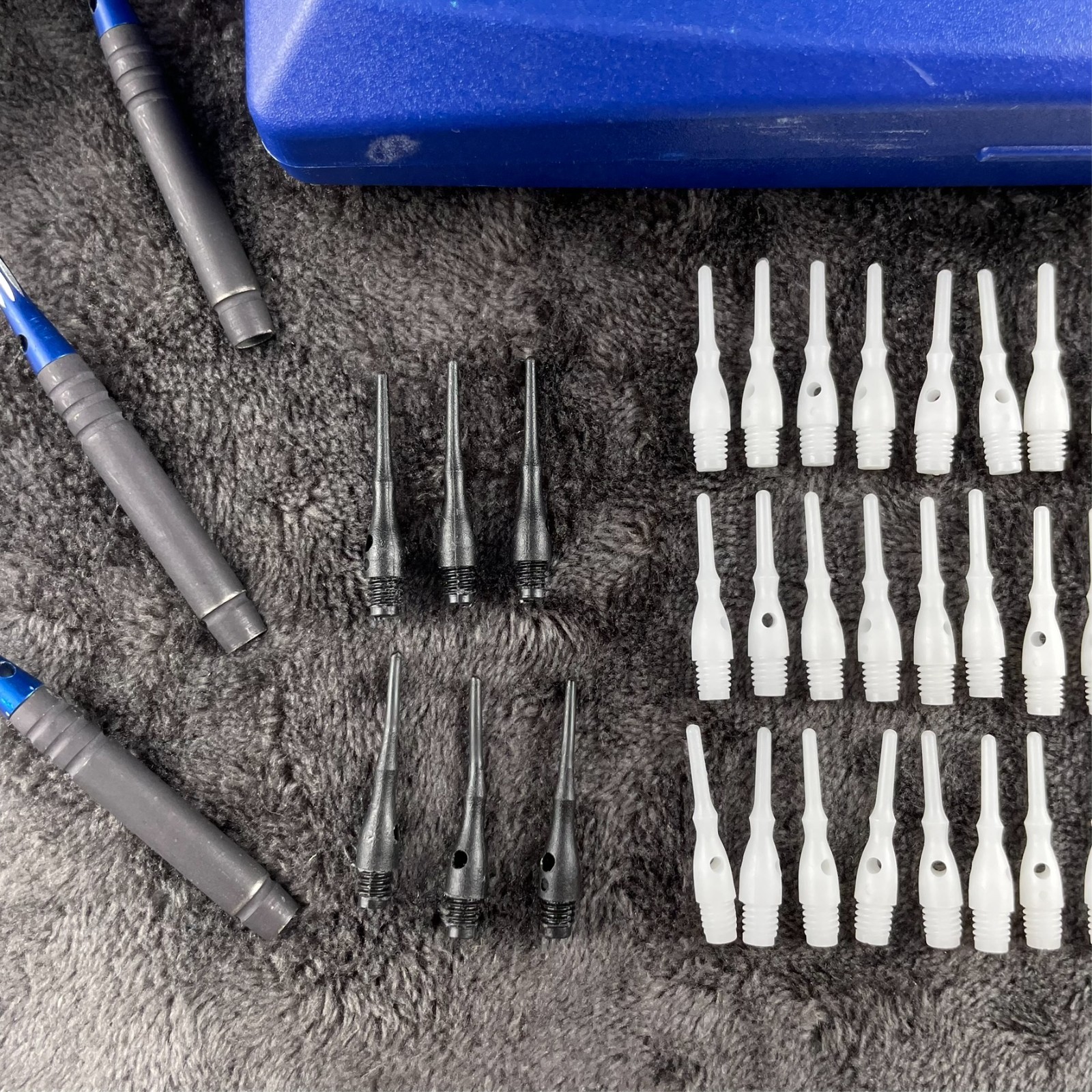 LaserDarts 20g Black Widows Smooth Ringed Barrel Soft Tip