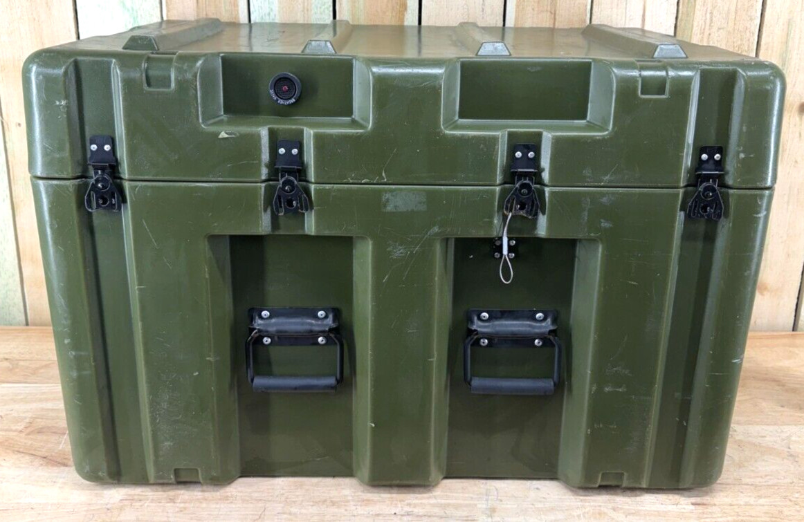 PSI Footlocker Green Case 32"X20.5"X21.5" Military (Hardigg) Waterproof