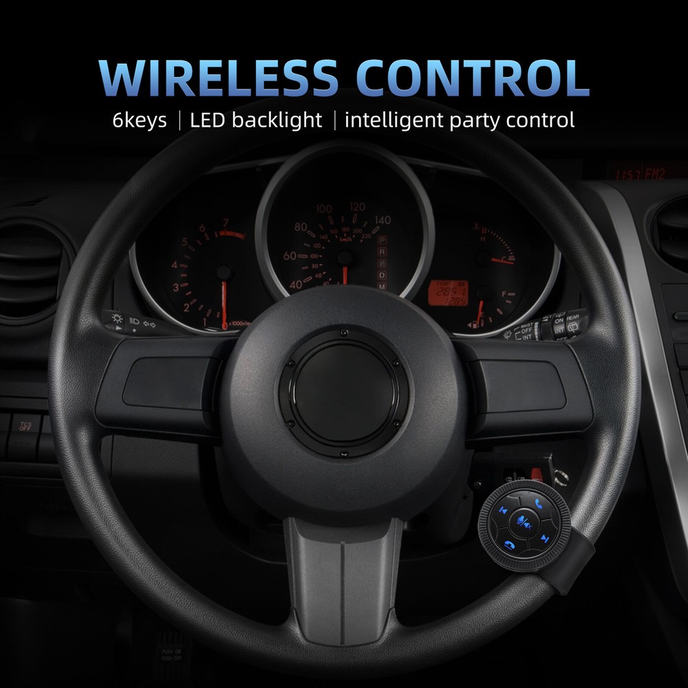 Car Steering Wheel Control Button Remote Controller Smart Wireless For Car Radio