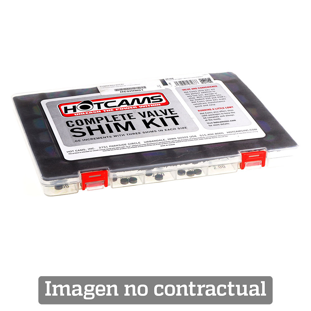 HOT CAMS Regulating valves (Set 5pcs) Ø7,48 x 1,65 mm