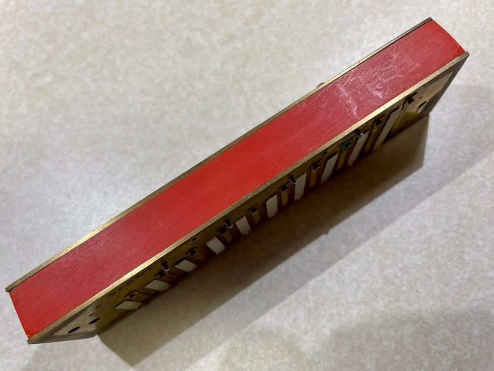 Harmonica Hohner 260, key of G. cleaned & customized