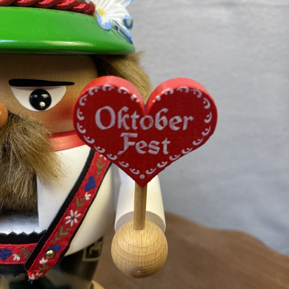 Vintage Steinbach Nutcracker Oktober Fest 10.5" Missing Arm