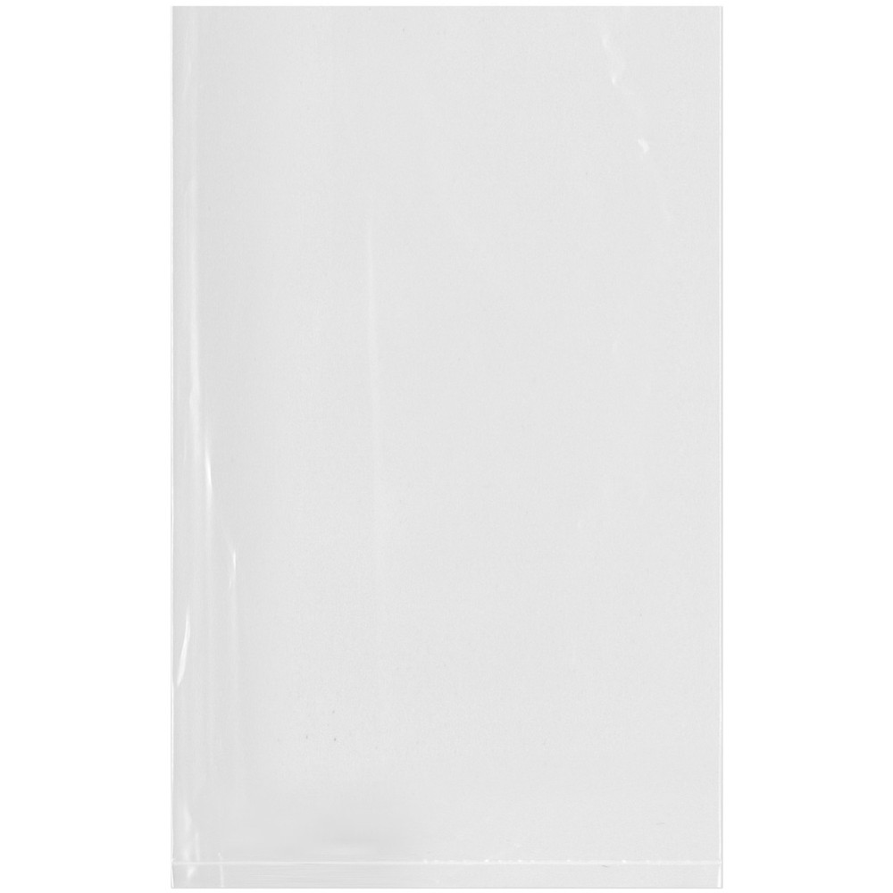 Plymor 5" x 8", 2 Mil Flat Open Clear Plastic Poly Bags