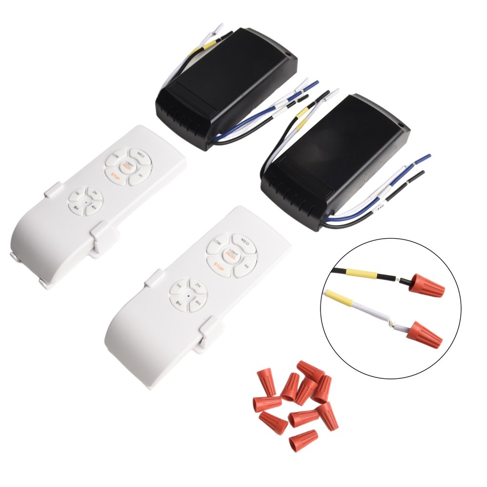 High Quality Ceiling Fan Light Control Kit Stable Receiver Comfortable Grip