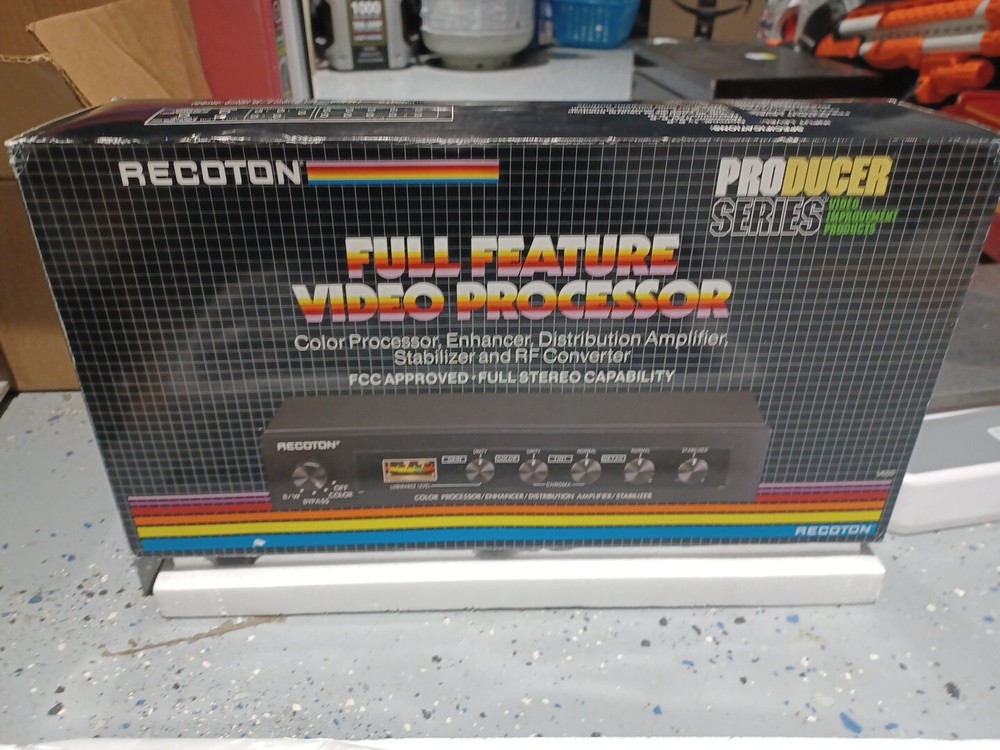 New Recoton V650 Color Processor Enhancer - Rare -