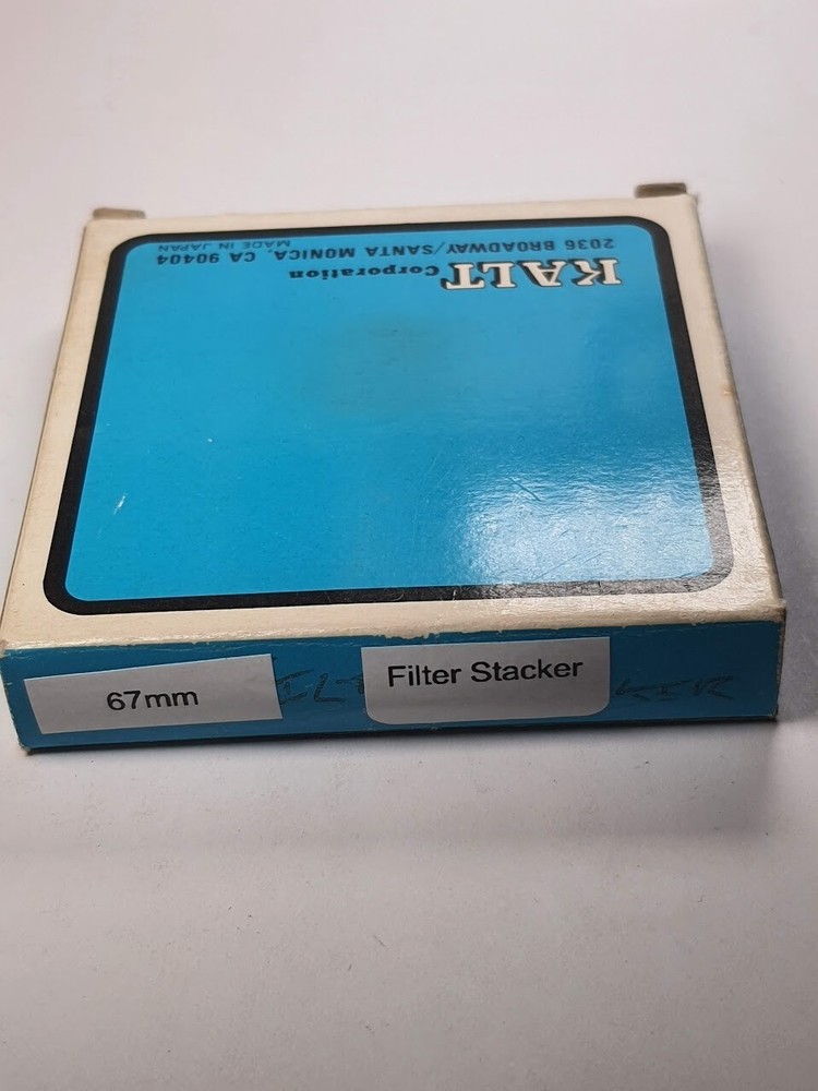 67mm Metal Stack Filter Cap Set To Stack Protect Store Case 67 mm E-67 Stacker