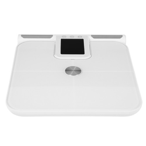 8 Electrode Smart Body Fat Scale Full Body Composition Analyzer with Report LCD