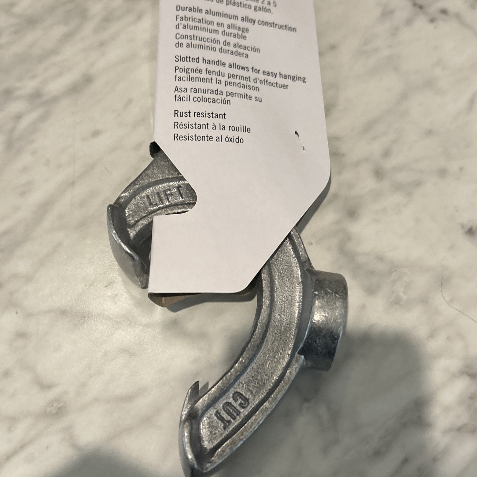 TableCraft 15 Cast Aluminum 16" Pail Opener