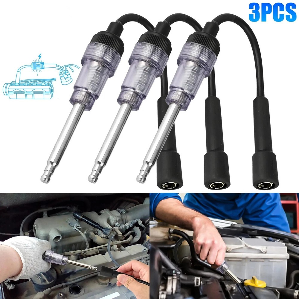 Spark Plug Tester Ignition System Coil Engine In Line Auto Diagnostic Test Tools