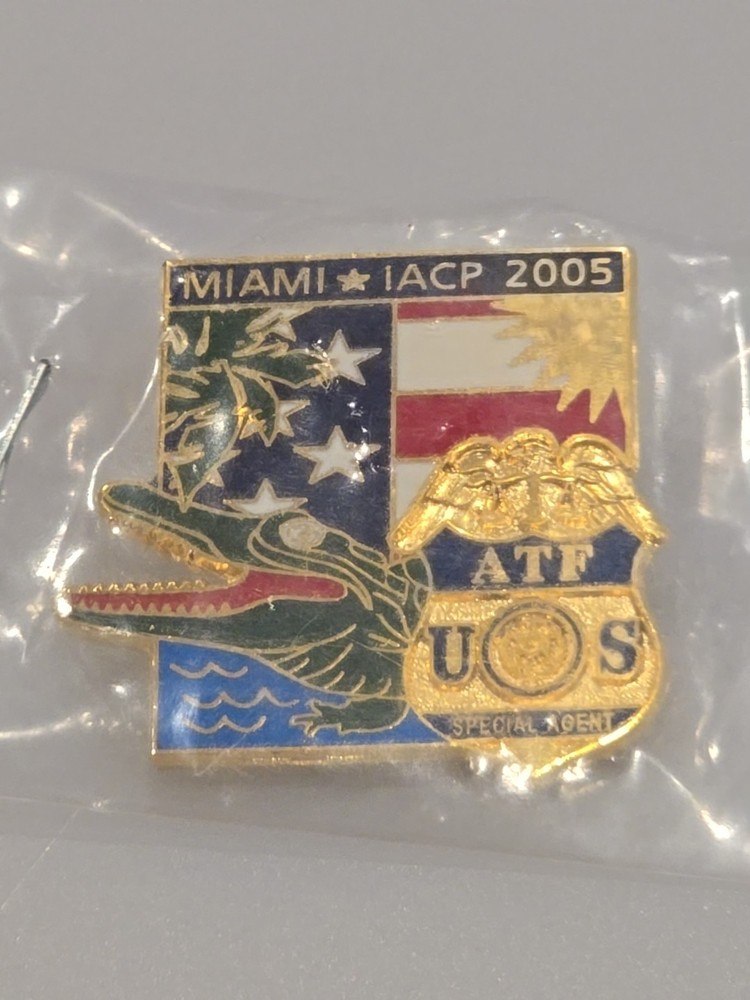 ATF Miami IACP 2005 Convention Pin
