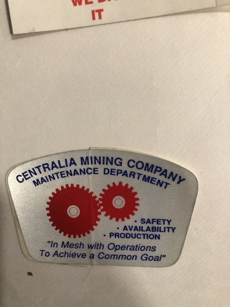coal mining stickers nice older  Vendors