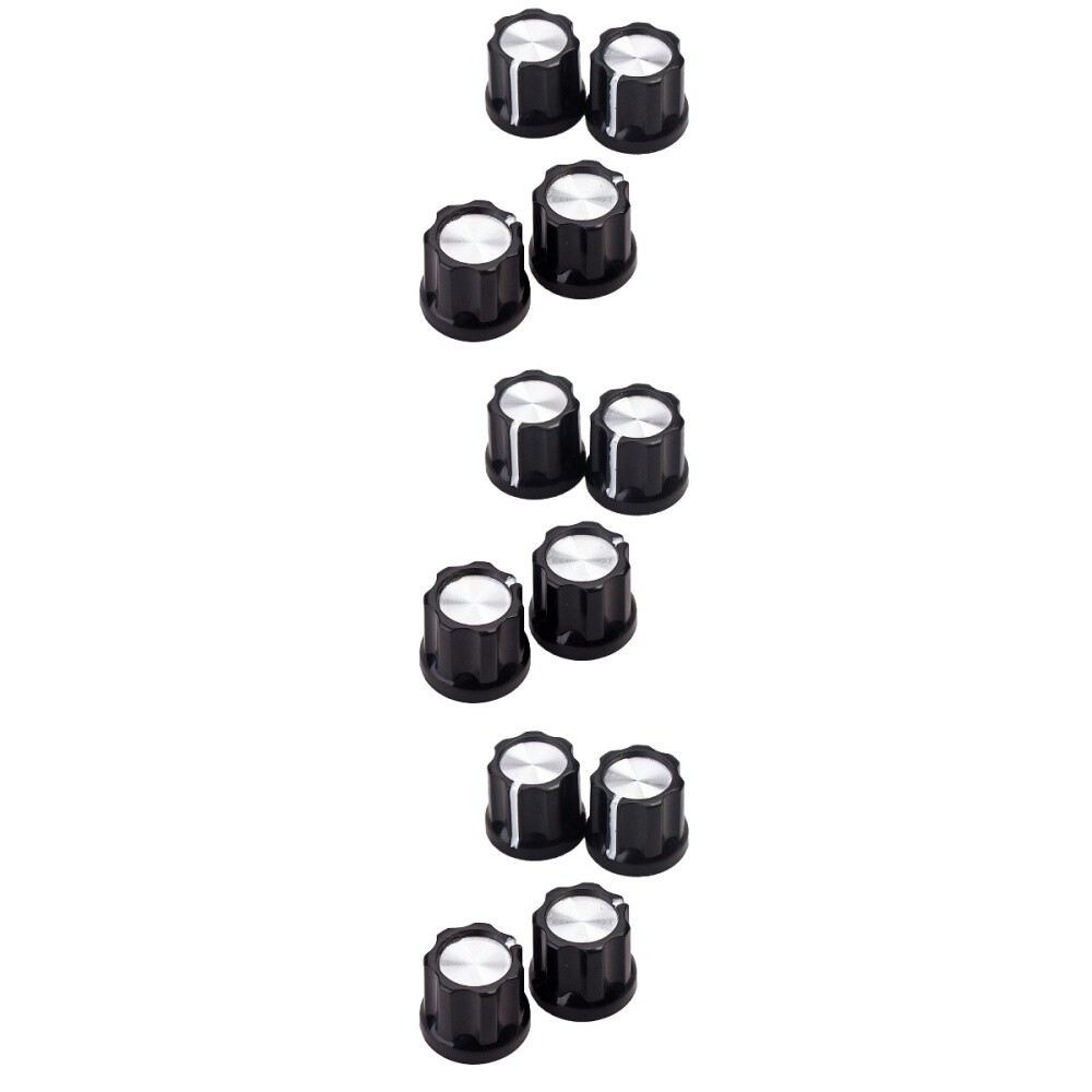 12 Pcs guitar tuning knobs custom guitar knobs Jazz Bass Knobs D-shaft Guitar
