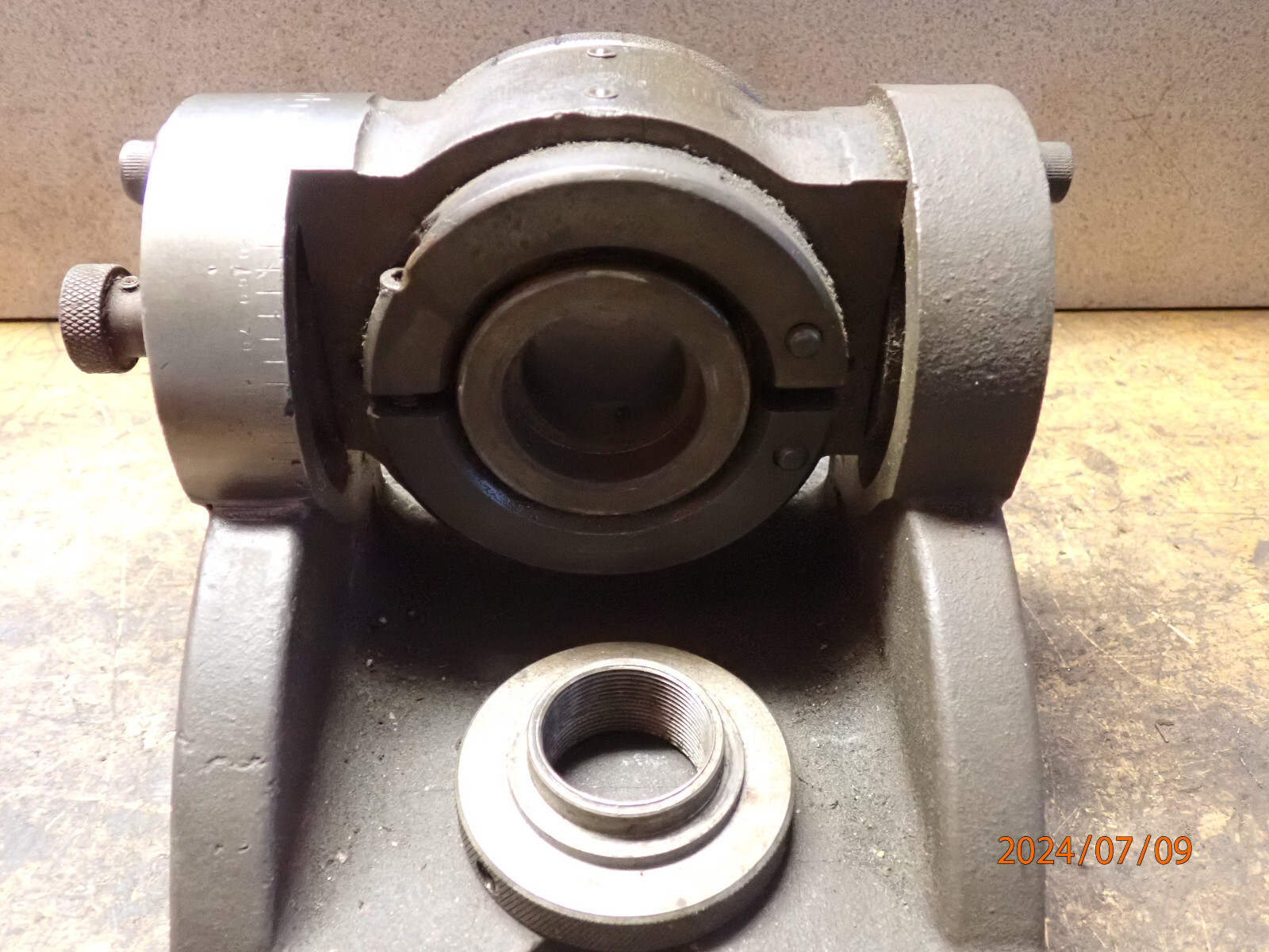 KALAMAZOO INDUSTRIES 5C COLLET FIXTURE ADJUSTABLE ANGLE MACHINIST TOOL