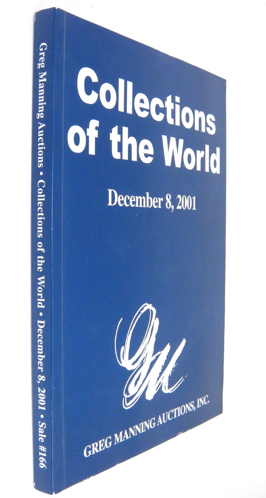 Greg Manning Stamp Auction Catalog 2001 Cut Square Collection Booklet Panes