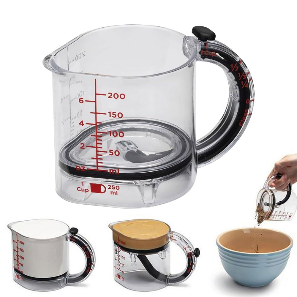 4-in-1 Adjustable Measuring Cup Multi-Functional Measuring Cup CW