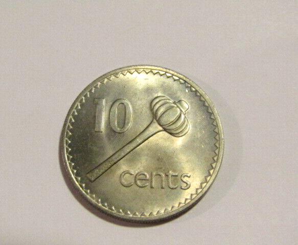 Fiji 1969 10 Cents unc Coin