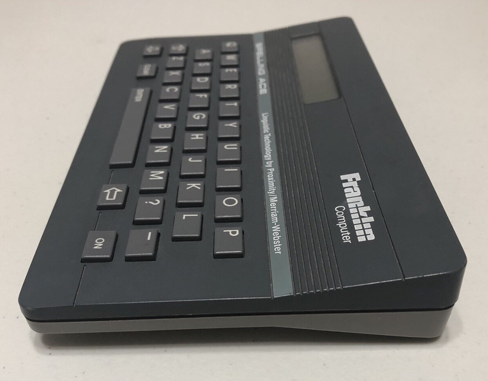 Franklin Computer Spelling Ace Model SA-98, 1988 Great Condition - Used