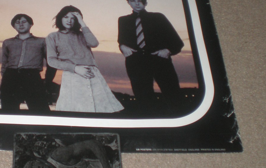 PULP DIFFERENT CLASS 1995 U.K. ORIGINAL POSTER 33X24 RARE VARIANT