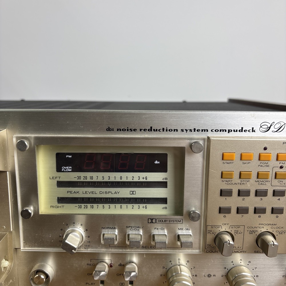Marantz SD8000 Vintage DBX DBOX Compudeck UNTESTED Read Description