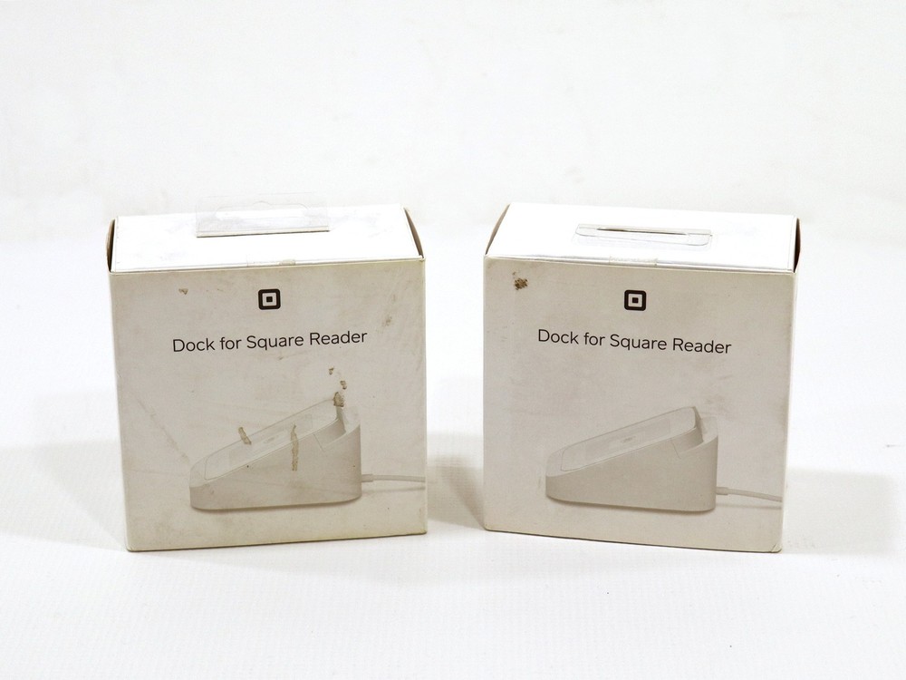 Dock for Square Reader for Square Contactless Chip Reader - lot of 2