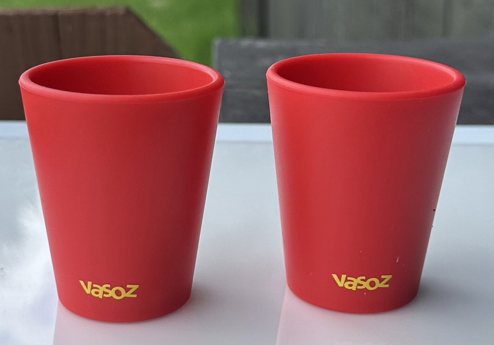 Shot glass 2 oz (2 pack) Orange