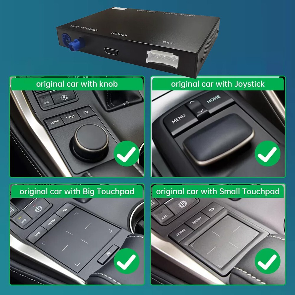 Wireless Carplay Android Auto Module For Lexus RX 2016-2019 Mirror Link AirPlay