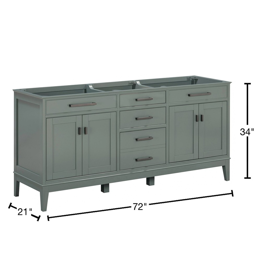 Avanity MADISON-V72 Madison 72" Double - White