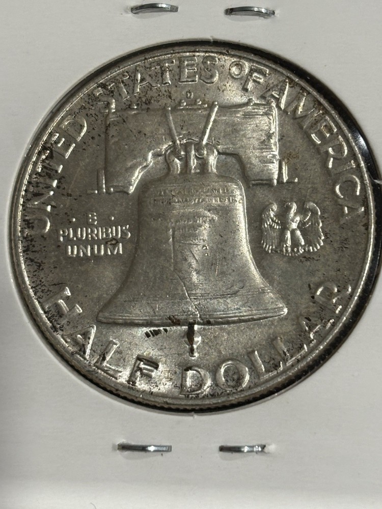1963 D Franklin Half Dollar AU