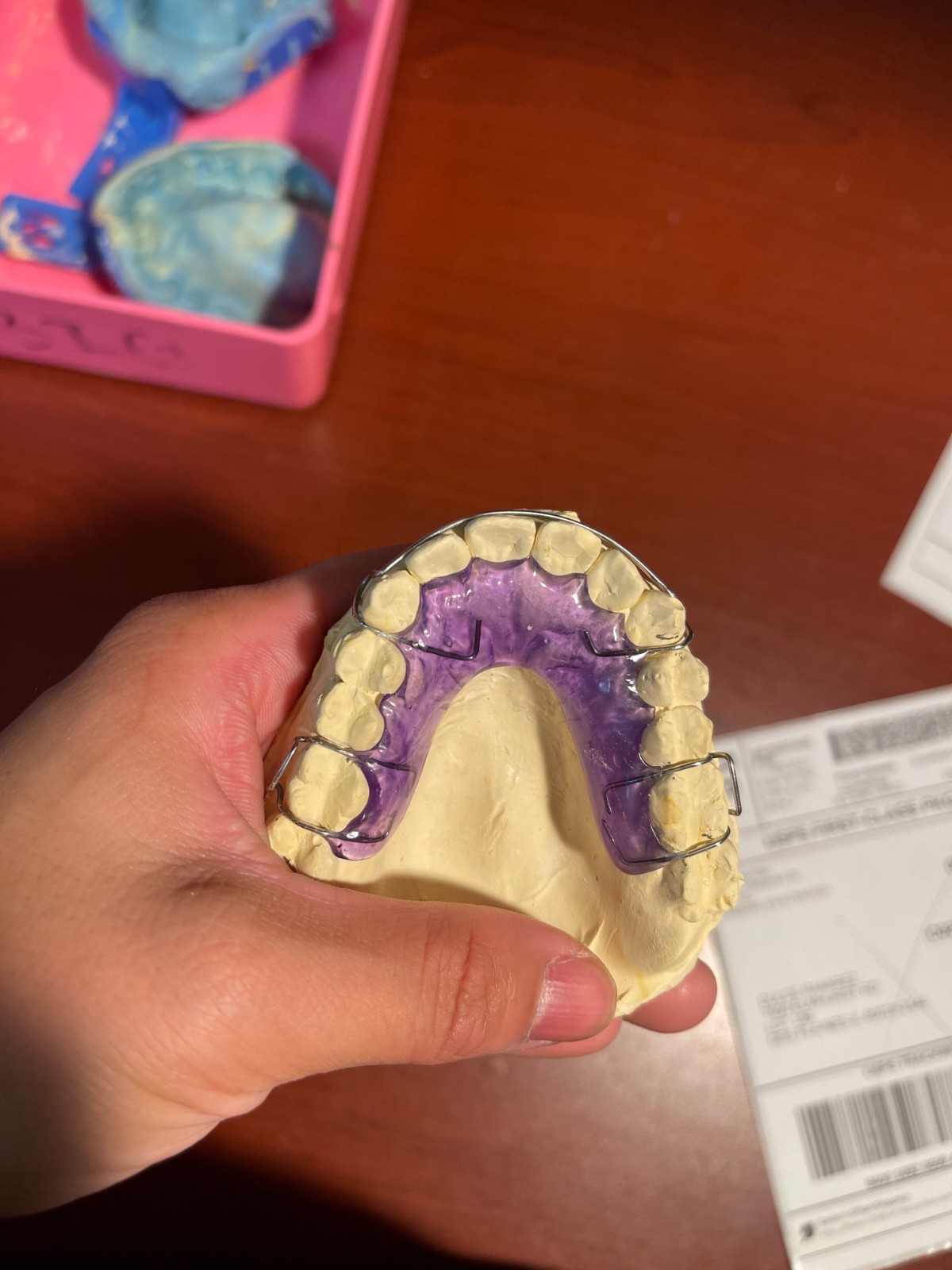 CUSTOM HAWLEY RETAINERS/Orthodontic Dental Braces ( FREE shipping & Imp Kit )