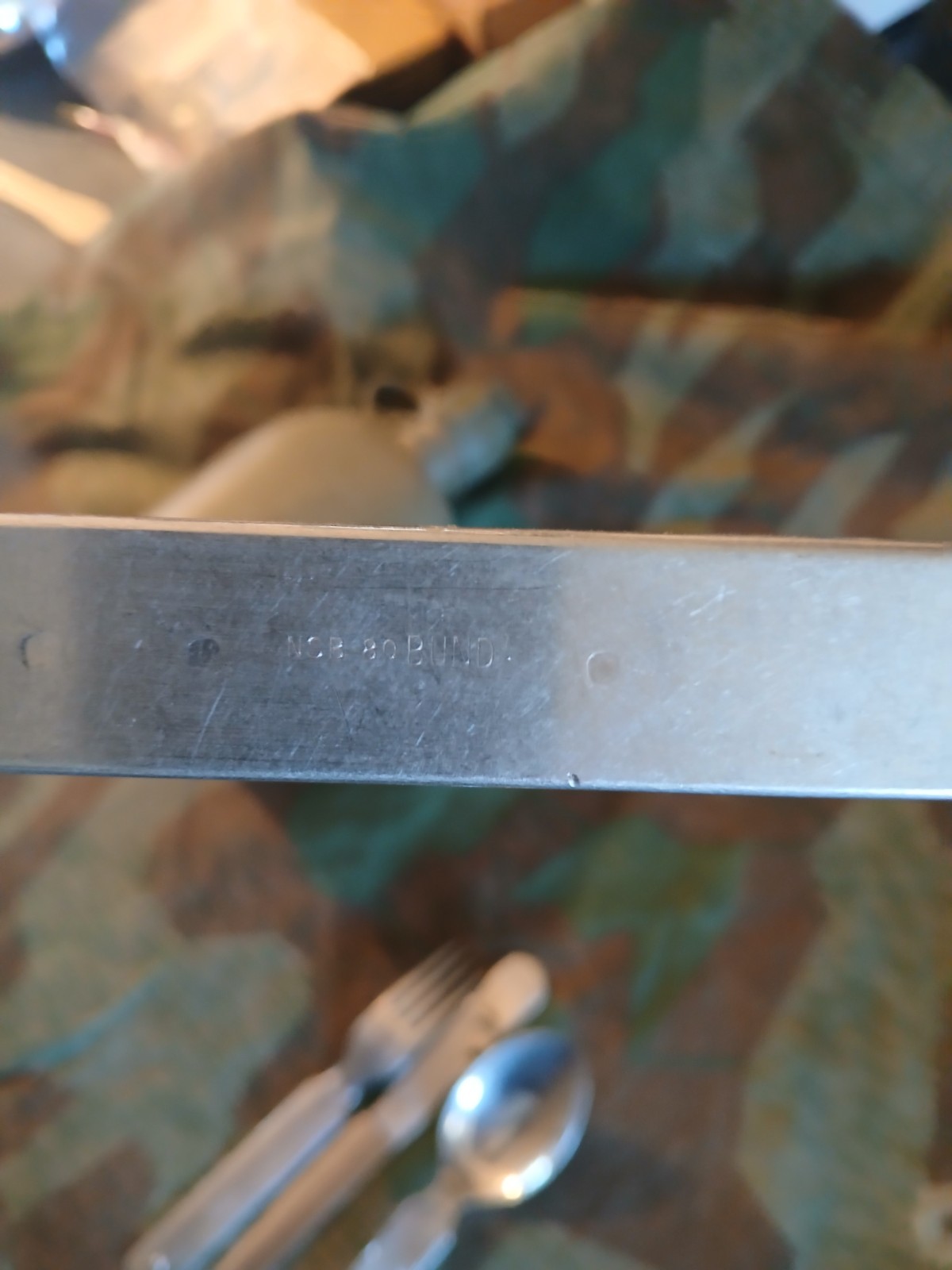 BUND German eating utenzel set , used mixed dates, clean, usable