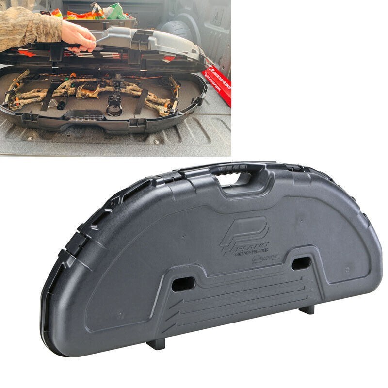 Portable Protector Compact Safe Shot Bow CaseBlack Archery Storage Box