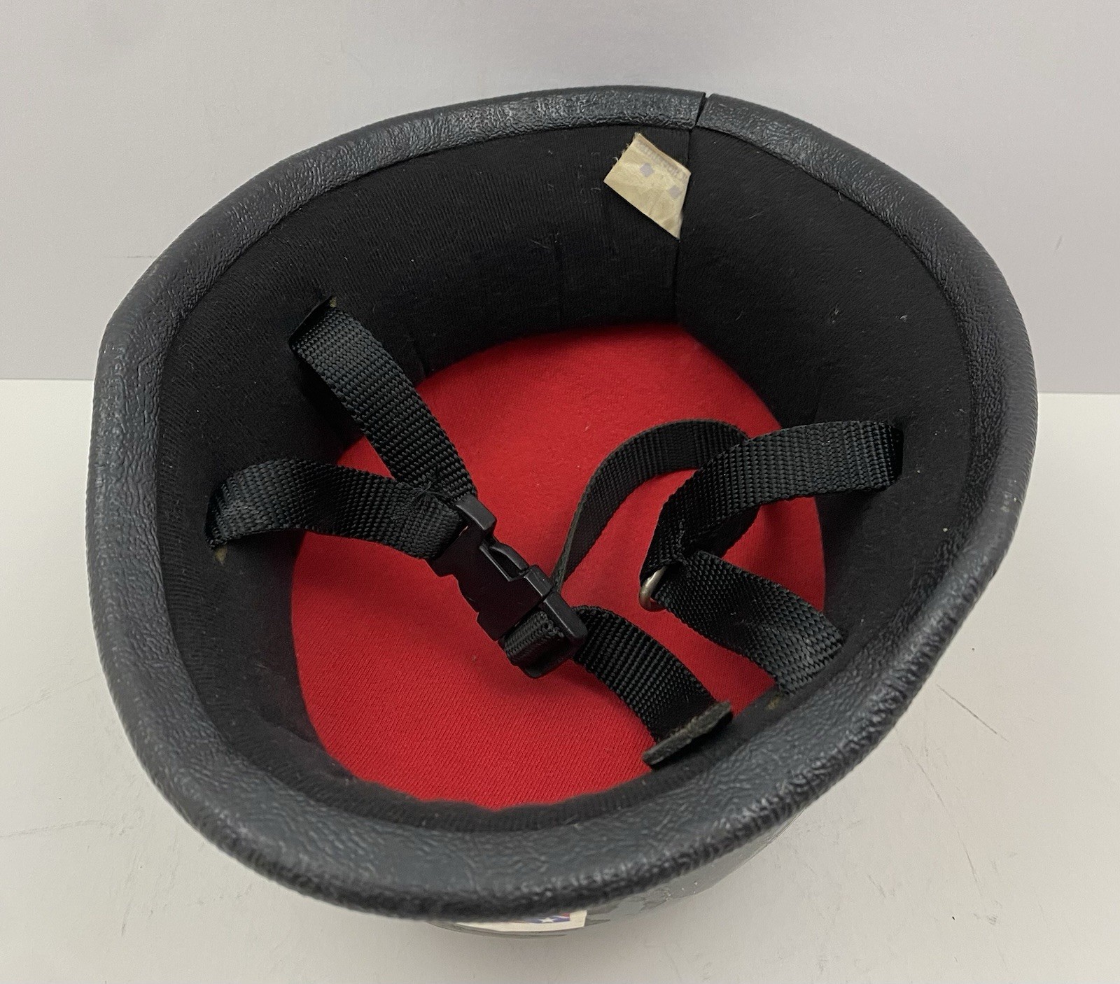 Vintage Freedom Novelties Biker Helmet, XL DOT Black Skid Lid Novelty, RARE!￼