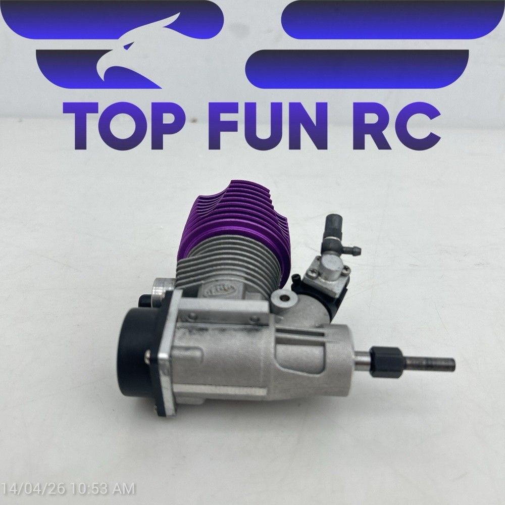 OFNA PICCO .21 NITRO RC ENGINE W/ PULL START GOOD COMPRESSION FOR RC BUGGIES