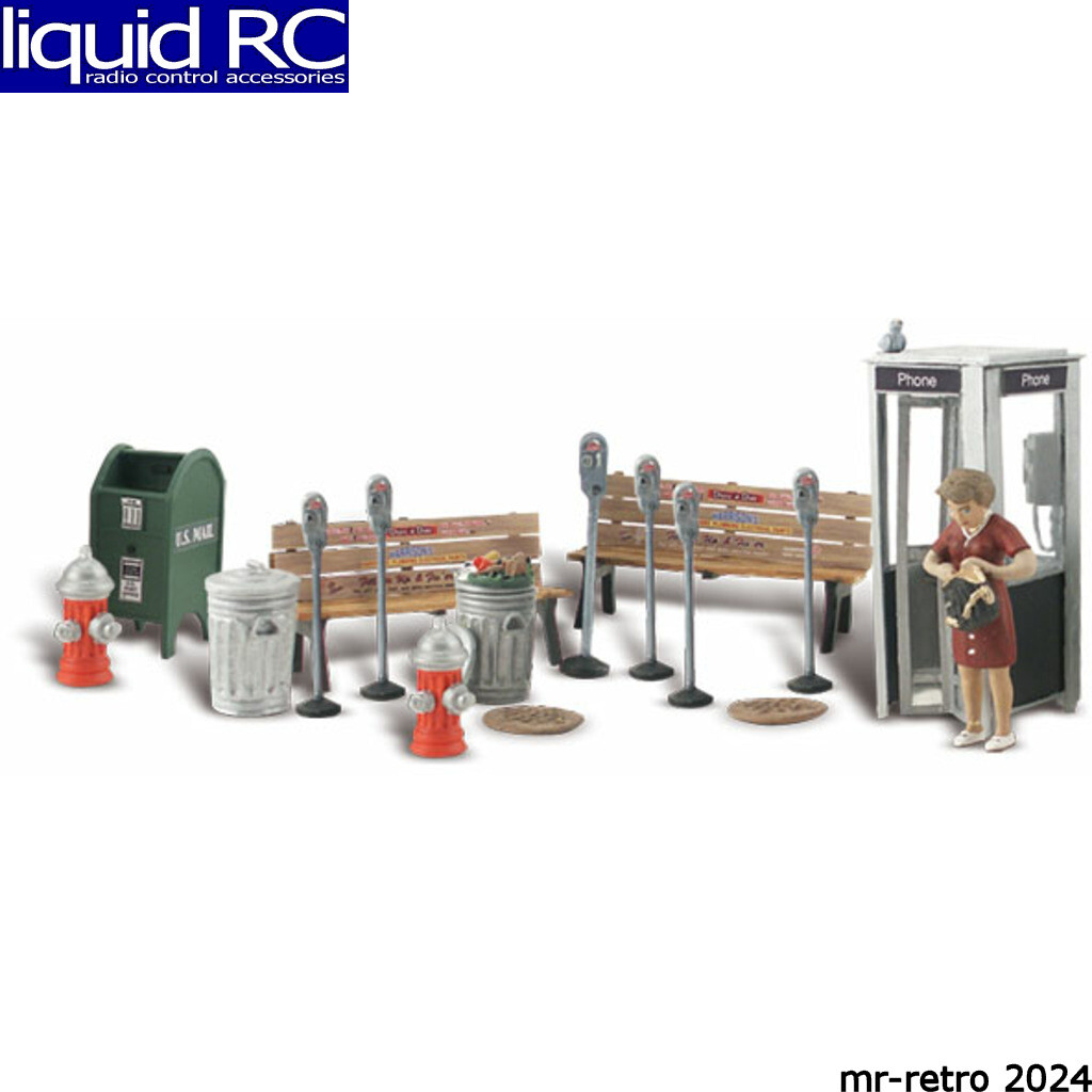 Woodland Scenics A2764 O Street Accessories