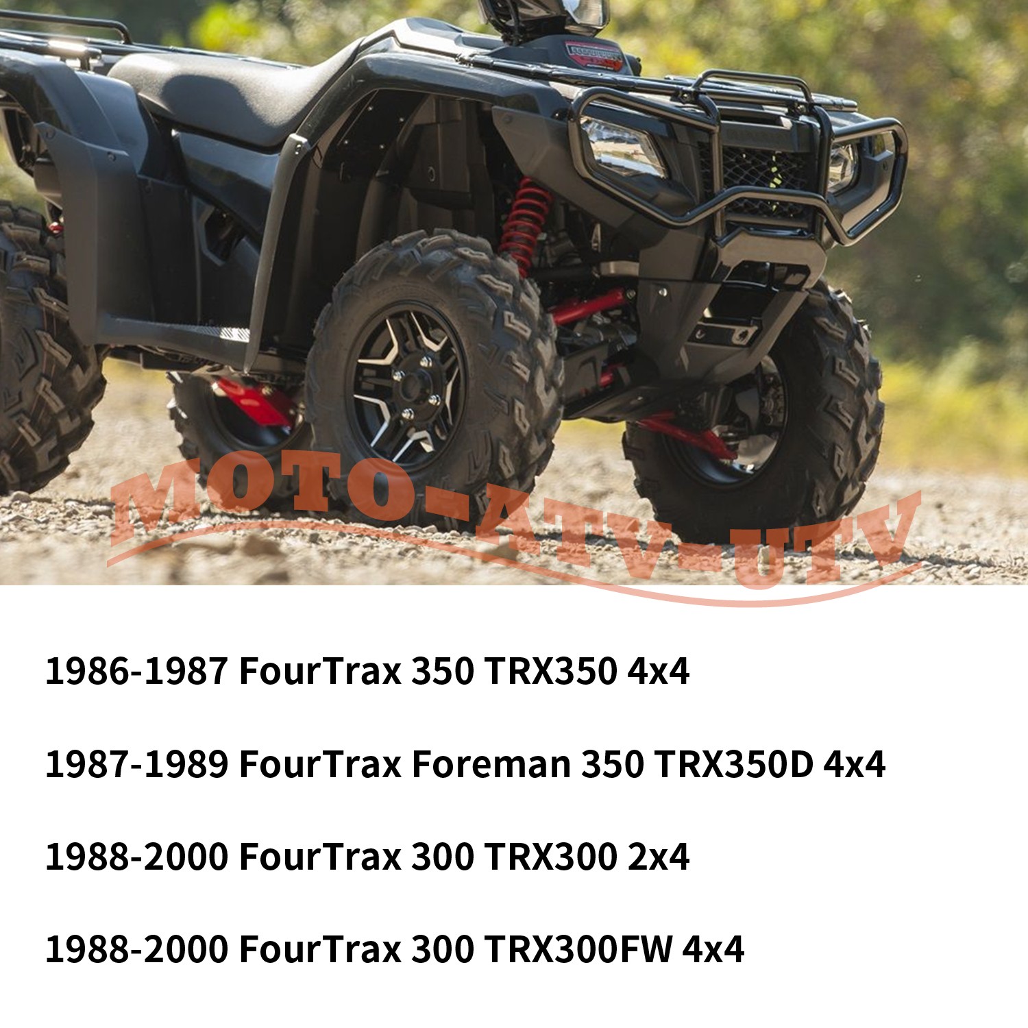 Clutch Friction Plates Assembly Kit For Honda FourTrax 300 TRX300 2x4 1988-2000