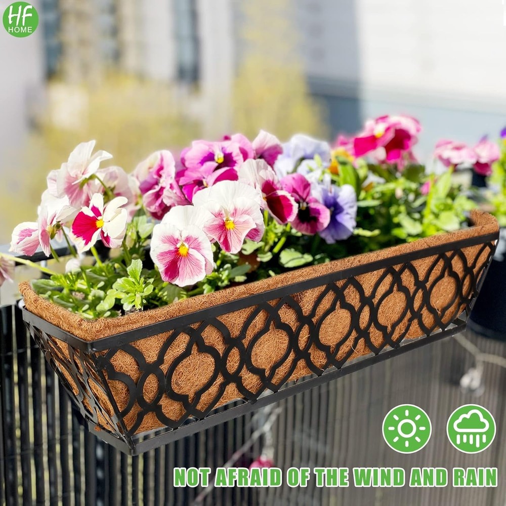 Set of 2 Window Deck Coco Liner Replacements