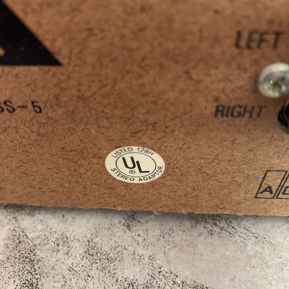 ADC Stereo Frequency Equalizer Model SS-5 Sound Shaper Five WORKS Tested